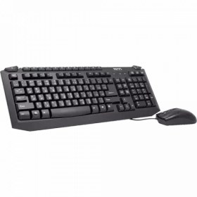 تصویر کیبورد و ماوس تسکو مدل TKM 8054N با حروف فارسی TSCO TKM 8054N Keyboard With Mouse With Persian Letters