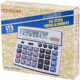 تصویر ماشین حساب سیتیزن مدل CT-2214C Citizen CT-2214C Calculator