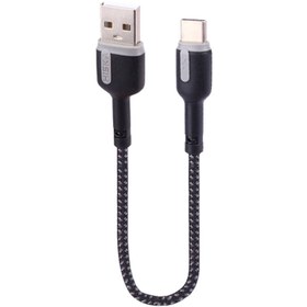 تصویر کابل تبدیل USB به USB-C هیسکا مدل LX-1020 طول 0.2 متر 