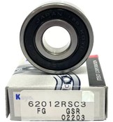 تصویر بلبرینگ 6201 2RS KOYO مناسب دینام پیکان و نیسان و RD و پژویی و رنو ۵ و سپند و مزدا ۱۰۰۰ و ۱۶۰۰ و کرونا و خاور ۹۱۱ و ۸۰۸ و ۶۰۸ و ولوو و ایسوزو و بنز ۳۰۲ و ۳۰۹ 