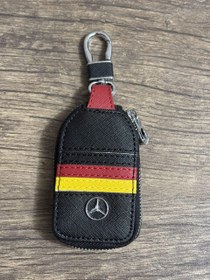 تصویر جاکلیدی چرمی بنز 