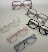 تصویر عینک شیشه ای کره ای ترند رنگی 
