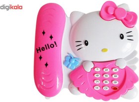 تصویر اسباب بازی تلفن موزیکال Hello Kitty سلفونی 