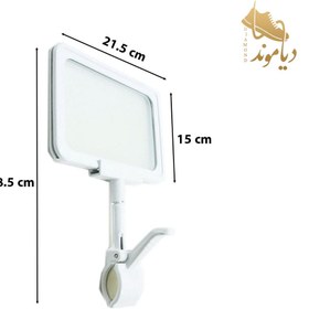 تصویر اتیکت قیمت سایز A5 طلق دار گیره دار کتیبه دار 