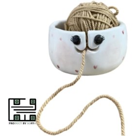 تصویر جا کاموایی سرامیکی کتی 