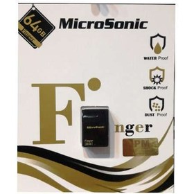 تصویر فلش 64 گیگ میکروسونیک Microsonic FINGER Microsonic FINGER USB 2.0 64GB Flash Memory