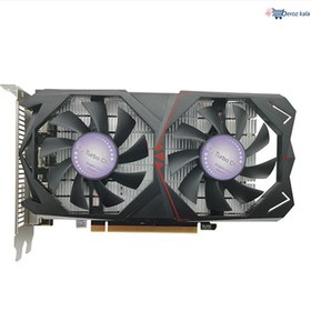 تصویر کارت گرافیک توربو چیپ Turbo chip Typhoon RX550 4GD5 Turbo Chip Typhoon RX550 4G DDR5 Graphics Card