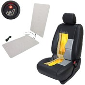 تصویر گرمکن صندلی خودرو سنسوردار مدل پارس مناسب پژو پارس 