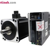 تصویر سروو موتور دلتا مدل B2 ظرفیت ۷۵۰ وات بدون ترمز با دور ۳۰۰۰ 