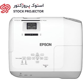 تصویر ویدیو پروژکتور اپسون PowerLite 97 استوک Video projector Epson PowerLite 97 stock