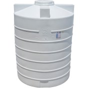 تصویر مخزن ذخیره آب خزر منبع ظرفیت ۳۰۰۰ لیتر عمودی سه لایه 