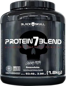 تصویر پروتئین 7 بلند 1.8 کیلوگرم بلک اسکال Black Skull Protein 7 blend 1,8Kg