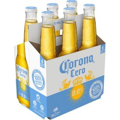 تصویر کرونا 6 عددی | نوشیدنی مالت | ماء الشعیر | آب جو بدون الکل Corona Drink zero alc 