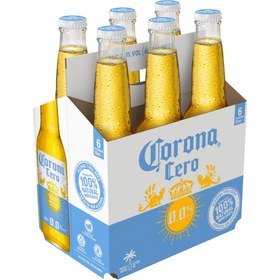 تصویر کرونا 6 عددی | نوشیدنی مالت | ماء الشعیر | آب جو بدون الکل Corona Drink zero alc 