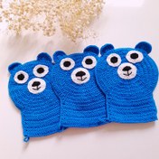 تصویر لیف بافتنی طرح خرس کد(302) 