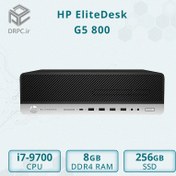 تصویر مینی کیس استوک اچ پی HP EliteDesk G5 800 - Cpu i7 9700 + Ram 8GB DDR4 + SSD 256GB CPU i7 9700 3 GHz + Ram 8 GB DDR4