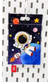 تصویر زیپ‌کیپ فانتزی طرح فضانورد - ۱ 