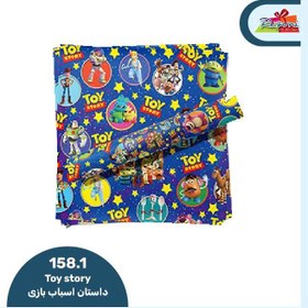 تصویر کاغذ کادو طرح داستان اسباب‌بازی Toy Story (کد 158.1) 