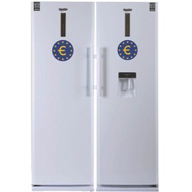 تصویر یخچال و فریزر دوقلوی یورواستار مدل EYP-15 ا EuroStar EYP-15 Refrigerator-Freezer EuroStar EYP-15 Refrigerator-Freezer