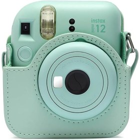 تصویر کیف دوربین فوجی FUJIFILM Camera Case for Instax Mini 12 Green 