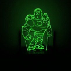 تصویر چراغ خواب فانتزی طرح بازلایتیر مدل دیواری 