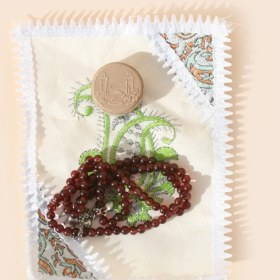 تصویر مهر نماز تربت مدل گرد 