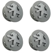 تصویر درپوش وسط رینگ خودرو چیکال مدل Q-10 مناسب برای پژو 207 بسته 4 عددی 