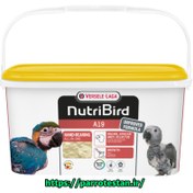 تصویر سرلاک پرندگان ورسلاگا Nutribird A19 | غذای کمکی جوجه طوطی و طوطی‌سانان 