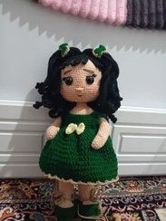 تصویر عروسک بافتنی فریبا 