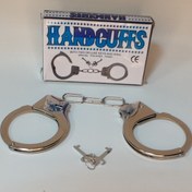 تصویر اسباب بازی دستبند فلزی پلیس 