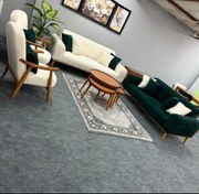 تصویر مبل راحتی مینیمال ۷ نفره کم جا - چین / راش 