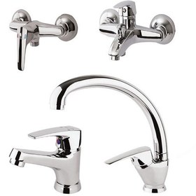 تصویر شیر حمام شودر مدل اکو Shouder bath shower mixer model Ecoo