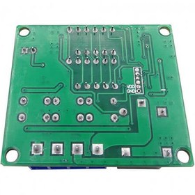 تصویر ماژول ترموستات دیجیتال XH-W1219 ۱۲ ولت با نمایشگر و کلیدهای کنترلی 