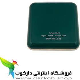 تصویر مینی پاوربانک همراه Magnetic Wireless ظرفیت 10000 میلی آمپر مدل MW1022 