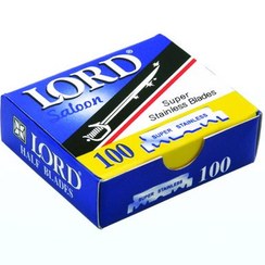 تصویر تیغ نصفه لرد بسته ۱۰۰ عددی 