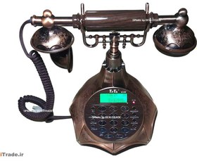 تصویر تلفن رومیزی کلاسیک تیپ تل TipTel 1959 ا TipTel 1959 telephone TipTel 1959 telephone