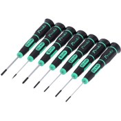 تصویر مجموعه 7 عددی پیچگوشتی ساعتی پروسکیت مدل Proskit SD-081A (اصل تایوان) screwdriver