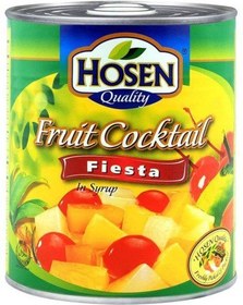 تصویر کمپوت کوکتیل چند میوه مارک حسین 