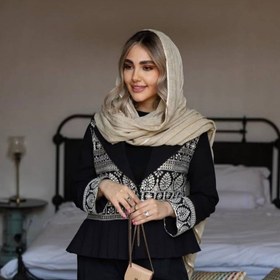 تصویر شال ماهی حریر کبریتی 