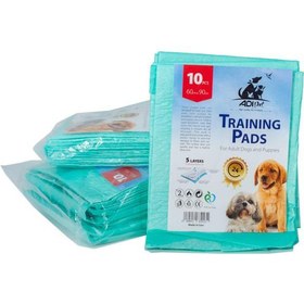 تصویر پد بهداشتی مناسب تعلیم دستشویی سگ برند آدی 10 عددی Adi Brand Suitable Toilet Pad For Dog 10pc