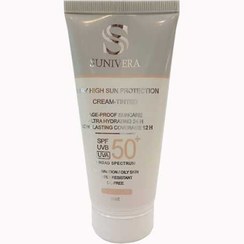 تصویر كرم ضد آفتاب سانیورا رنگی مناسب پوست چرب SPF50 Sunivera Sunscreens Tinted For Oily Skin Cream SPF50
