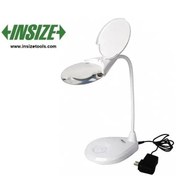 تصویر ذره بین پایه دار رو میزی X1.75 چراغ دار اینسایز مدل 3-7517 2517-3D - فروشگاه اینترنتی اینسایز 