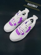 تصویر جردن 4‌ سفید بنفش 