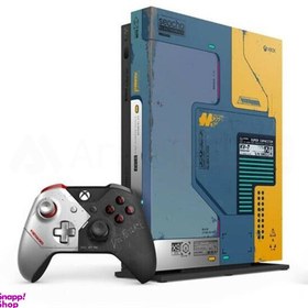 تصویر کنسول ایکس باکس (Xbox) وان ایکس نسخه Cyberpunk 2077 Limited Edition یک ترابایت 