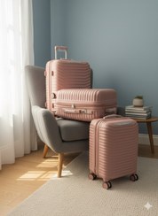 تصویر سرویس کامل چمدان صد در صد نشکن کارینا کد دو 