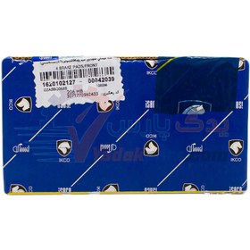 تصویر لنت ترمز جلو والئو مناسب پژو ۲۰۶ تیپ ۲ برند تکستار 