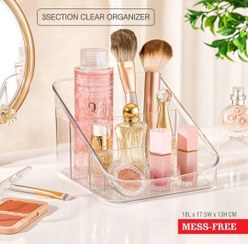 تصویر استند لوازم آرایشی شفاف لیمون مدل 2366 