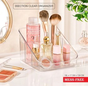 تصویر استند لوازم آرایشی شفاف لیمون مدل 2366 