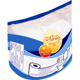 تصویر دستمال توالت 3 لایه ریز شونده در آب چشمک (4 رول) 