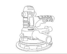 تصویر سنباده دیواری 710 وات المکس مدل D.S 2551 